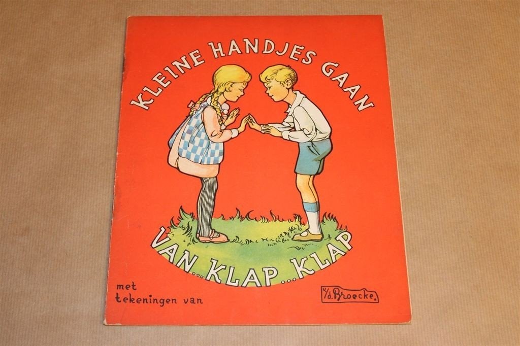 Oude Hollandse Bakerrijmen [ca. 1955] — Vintage Prentenboek, Ophalen of Verzenden, Gelezen