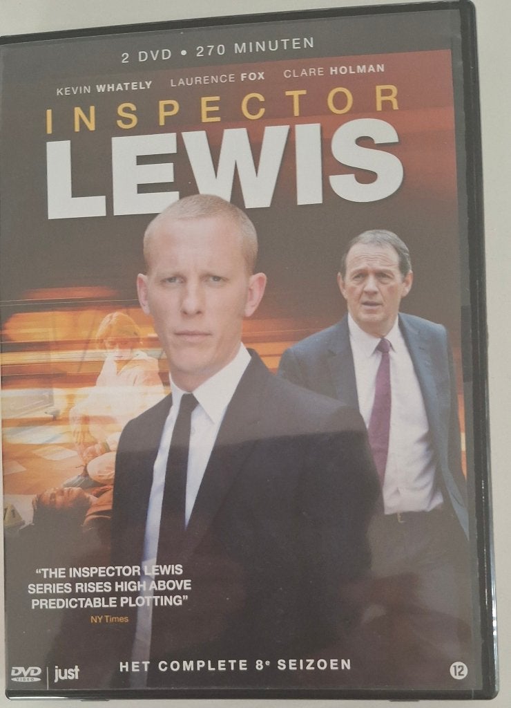 Inspector Lewis (seizoen 8), Ophalen of Verzenden, Zo goed als nieuw, Thriller, Vanaf 12 jaar