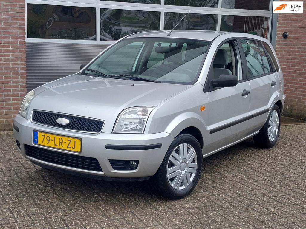 Ford Fusion 1.6-16V Hoge Instap 2003 Airco, Auto's, Voorwielaandrijving, 1596 cc, Gebruikt, Metallic lak