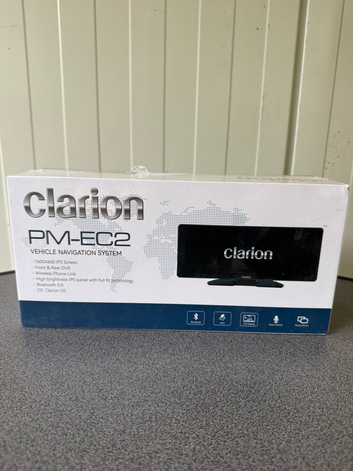 Clarion PMEC2 Auto Scherm met Draadloos CarPlay Android Auto, Ophalen of Verzenden, Bluetooth, Zo goed als nieuw