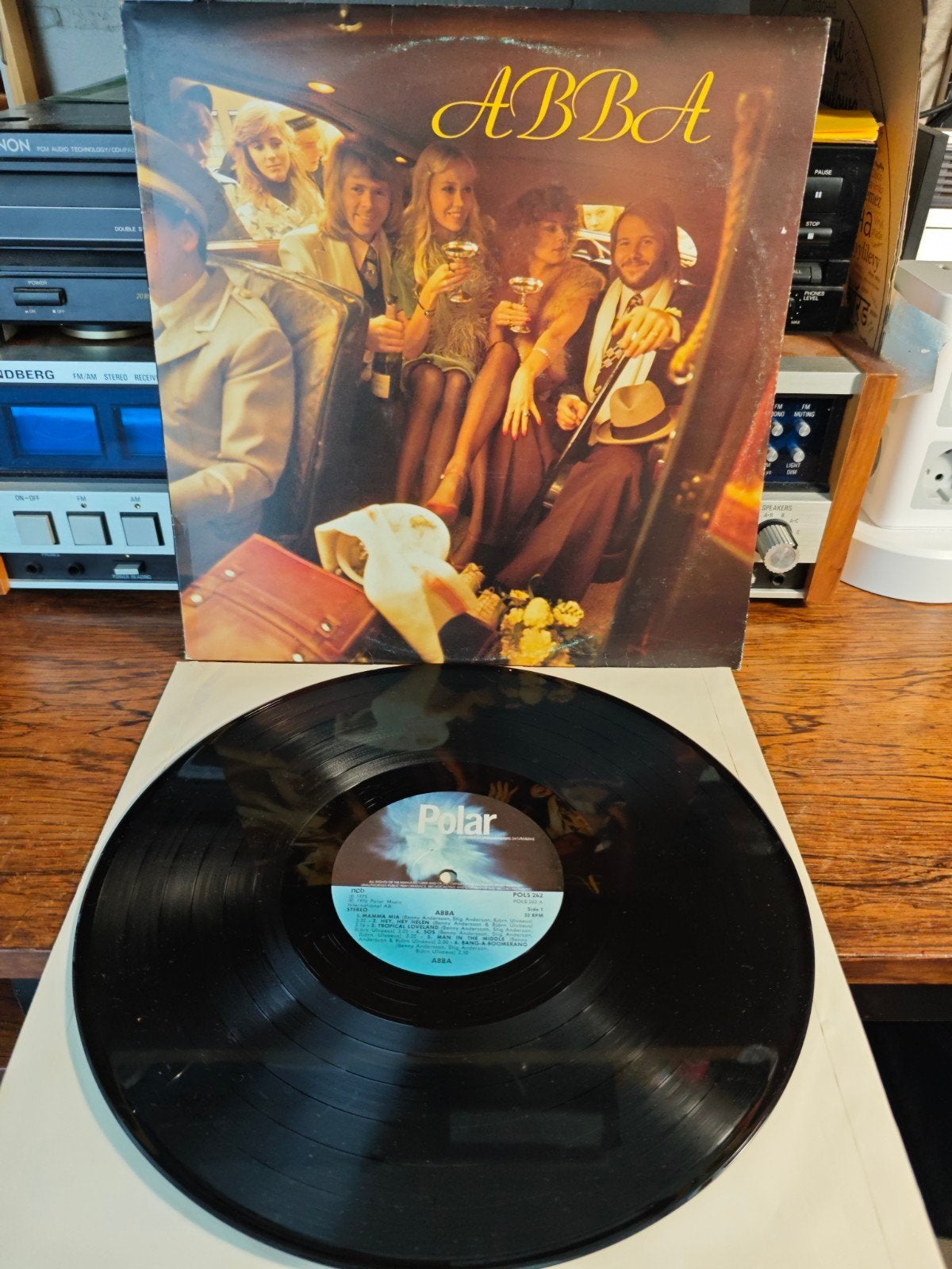 ABBA - ABBA (LP, Album, Stereo), Ophalen of Verzenden, 1970 - 1979, Gebruikt, 12 inch