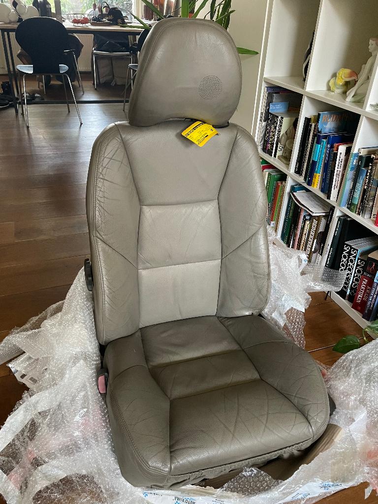 Bestuurderstoel Volvo v70 stoel links leder, Auto-onderdelen, Interieur en Bekleding, Ophalen of Verzenden, Gebruikt, Volvo