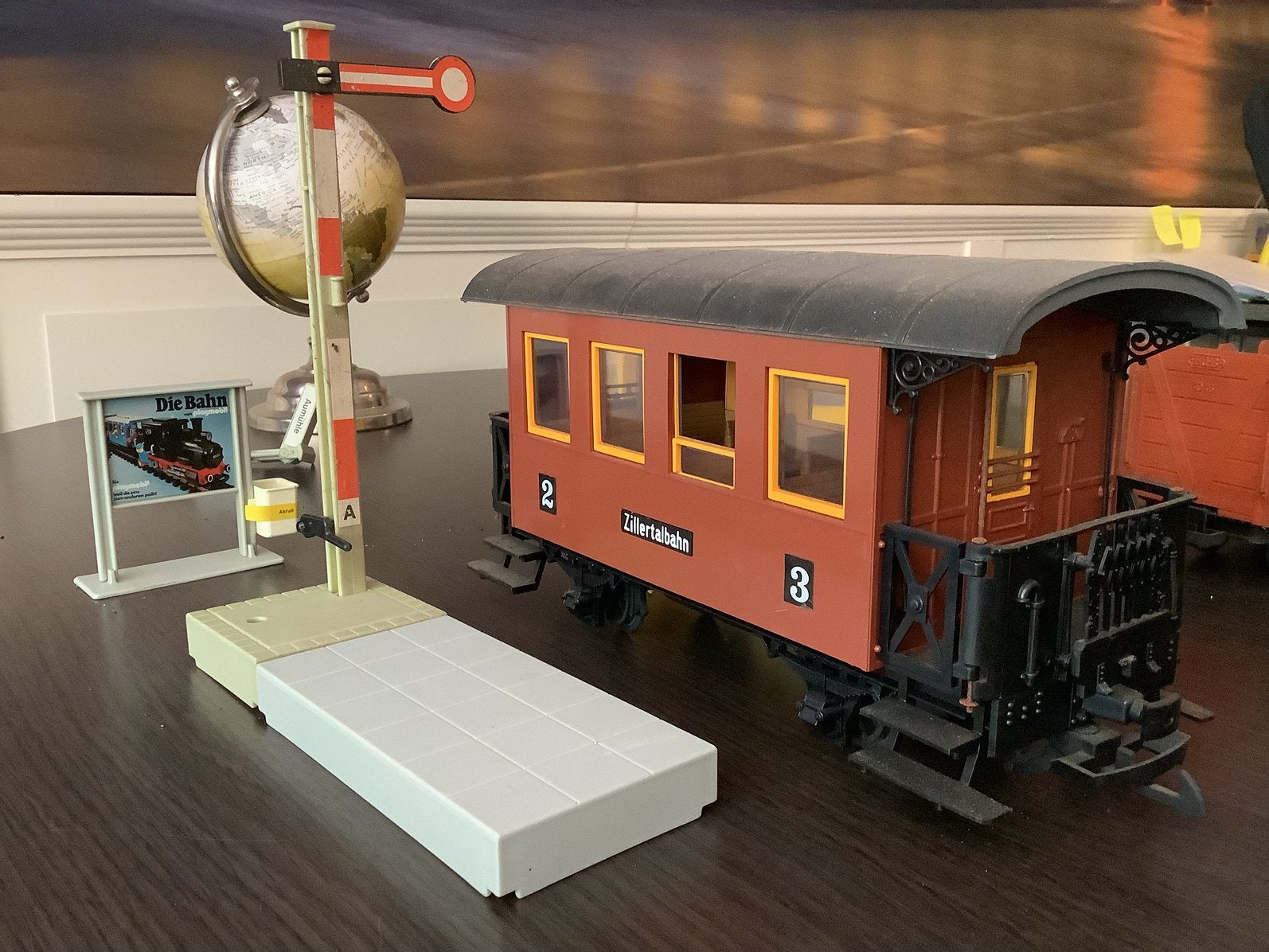 Te koop nette treinwagon LGB., Ophalen of Verzenden, Zo goed als nieuw, Gelijkstroom, Overige merken