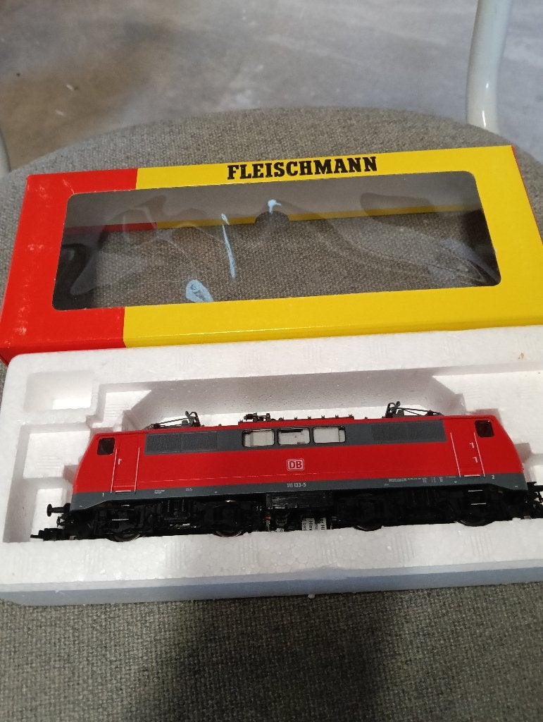 Fleischmann 4346 Loc. getest en rijdt uitstekend, Fleischmann, Ophalen of Verzenden, Zo goed als nieuw, Analoog