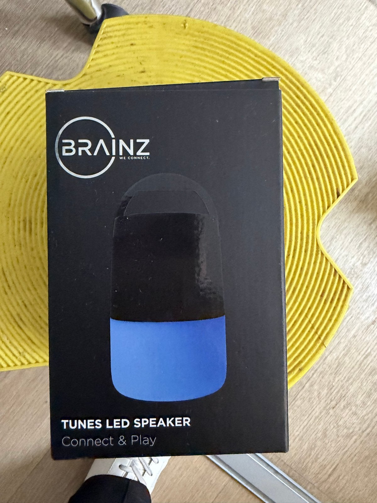 Brainz Tunes LED Speaker - Connect & Play, Audio, Tv en Foto, Overige merken, Nieuw, Ophalen of Verzenden, Draagbare speaker