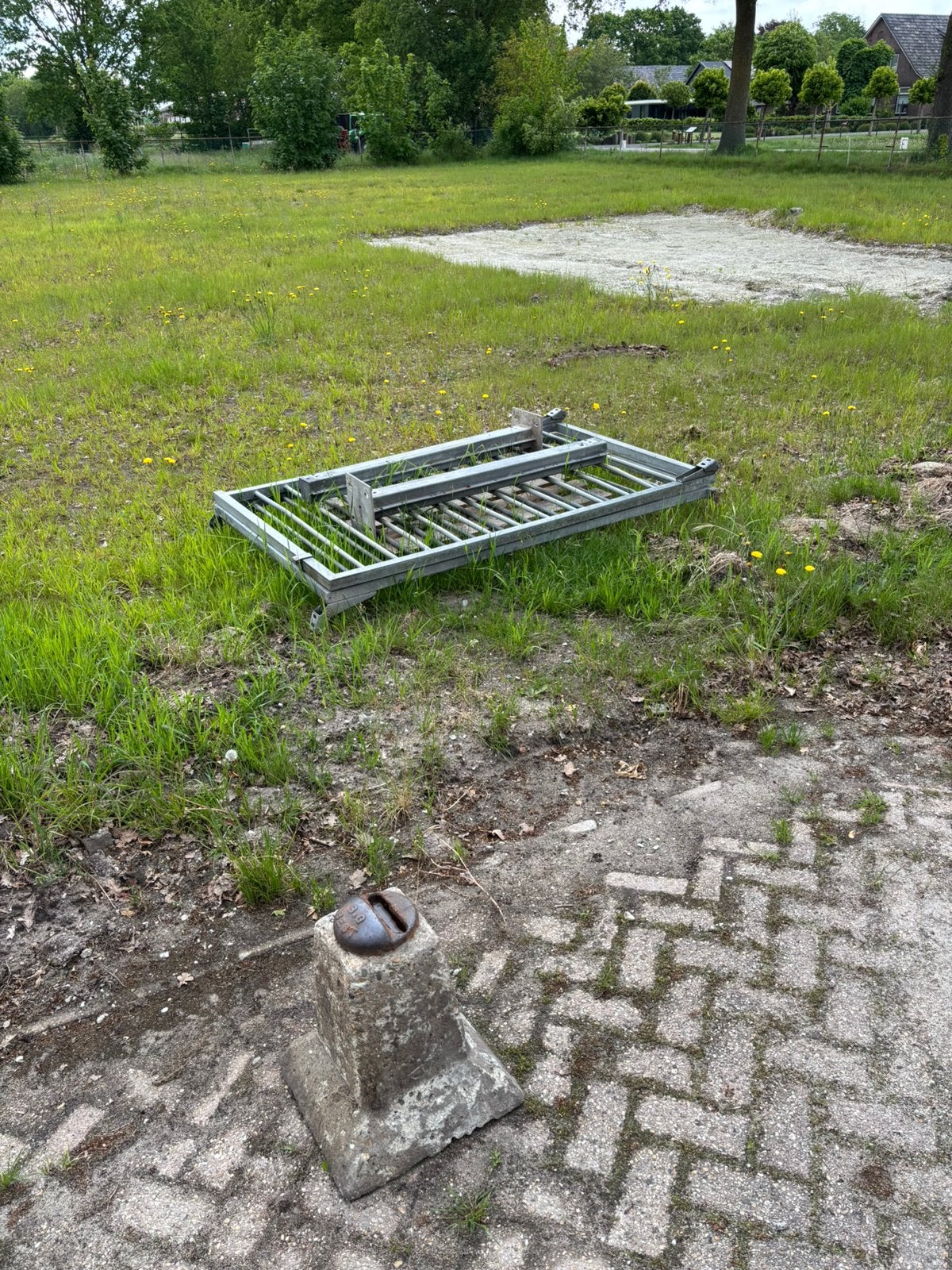 Poort, Tuin en Terras, 100 tot 150 cm, Ophalen of Verzenden, Zo goed als nieuw, 200 cm of meer