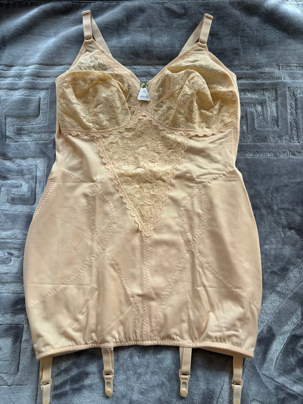 Manselle korset maat 44 D, Verzenden, Beige, Body of Korset