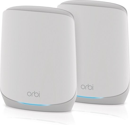 Wifi 6 Mesh - NETGEAR Orbi RBK760  - 2 stuks met DOOS, Verzenden, Zo goed als nieuw, Router, Netgear Orbi