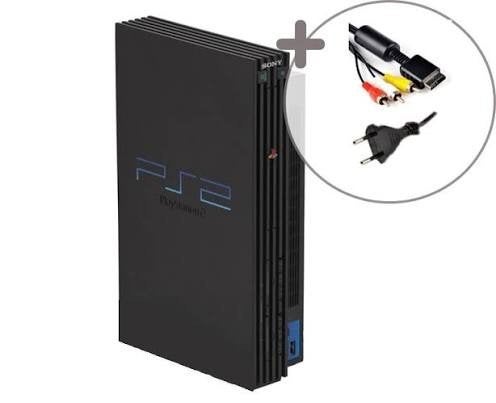 Fat PS2 Region Free - Speelt PS1 & PS2 games wereldwijd, 1 speler, Ophalen, Gebruikt, Vanaf 3 jaar