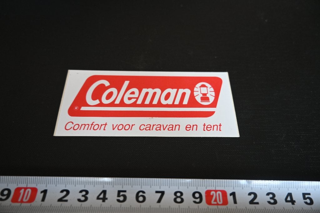 sticker COLEMAN Comfort voor caravan en tenten, Ophalen of Verzenden, Zo goed als nieuw