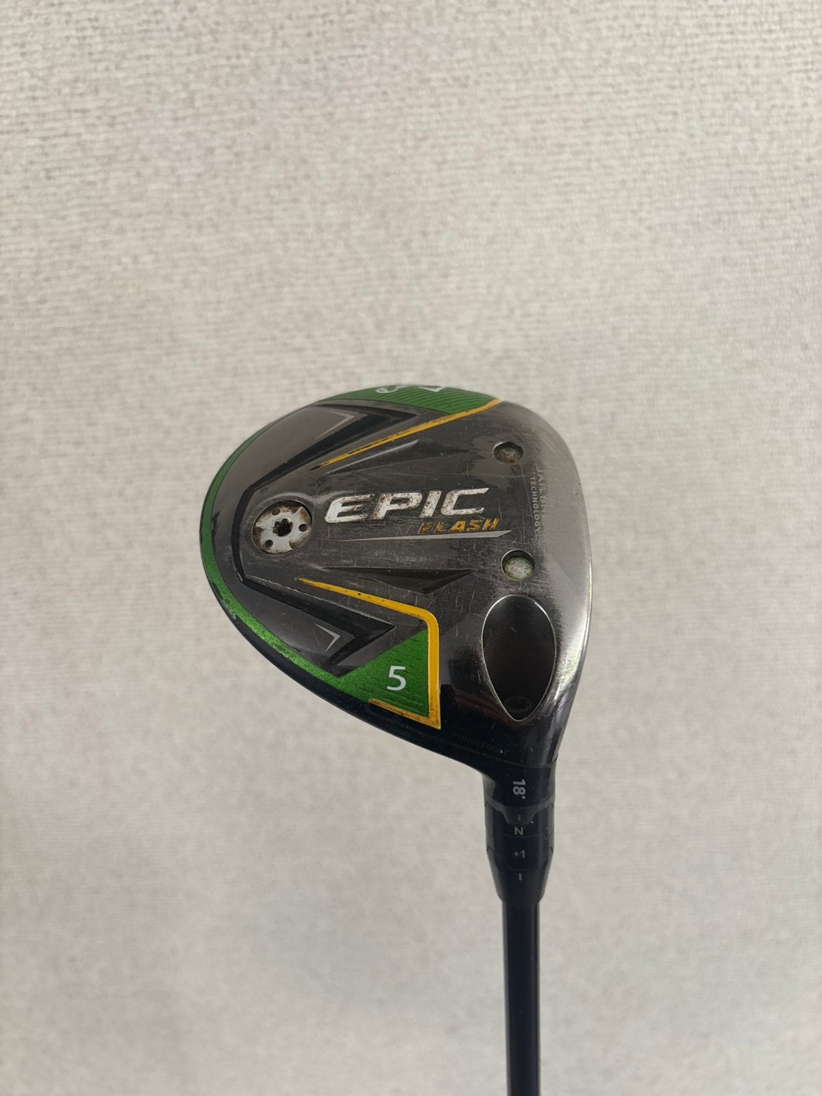 Callaway Epic Flash Houten 5 | 18* Loft | Stiff Flex, Sport en Fitness, Callaway, Ophalen of Verzenden, Zo goed als nieuw, Callaway