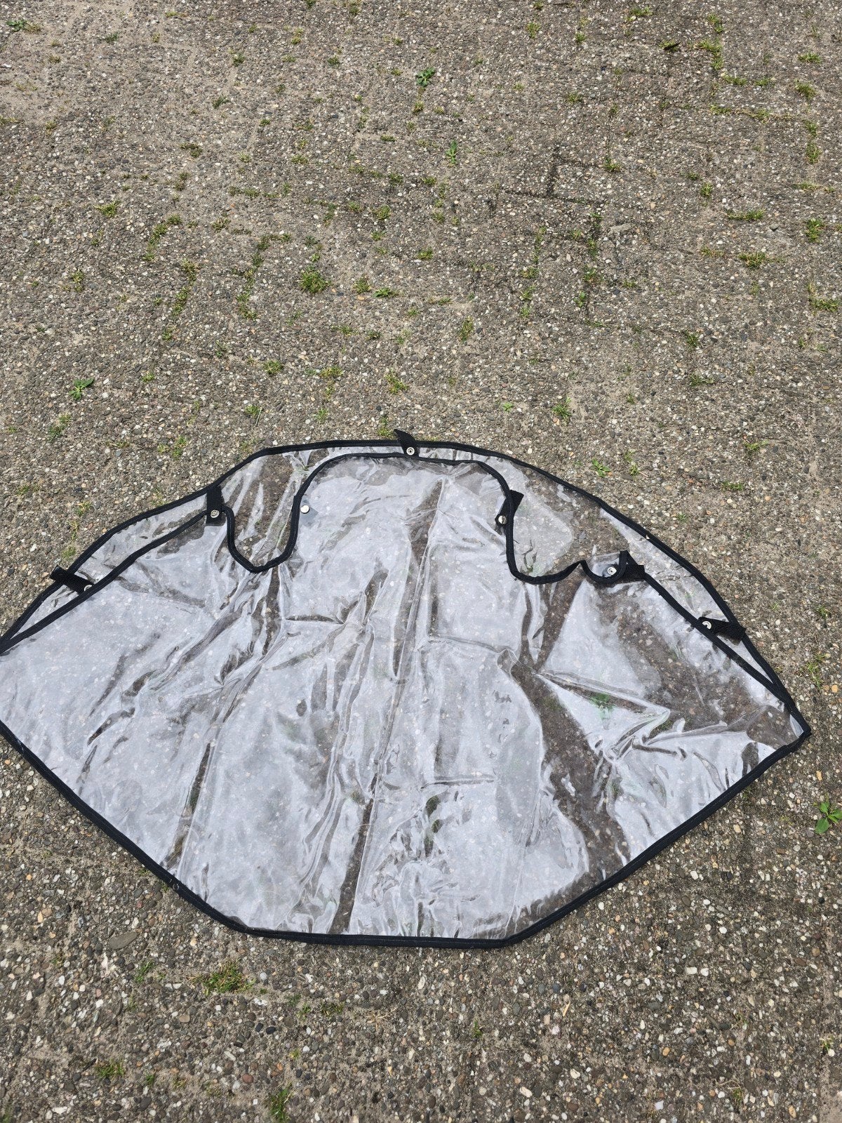 Regen/ wind scherm voor de Kiwi Explorer kinderwagen, Ophalen