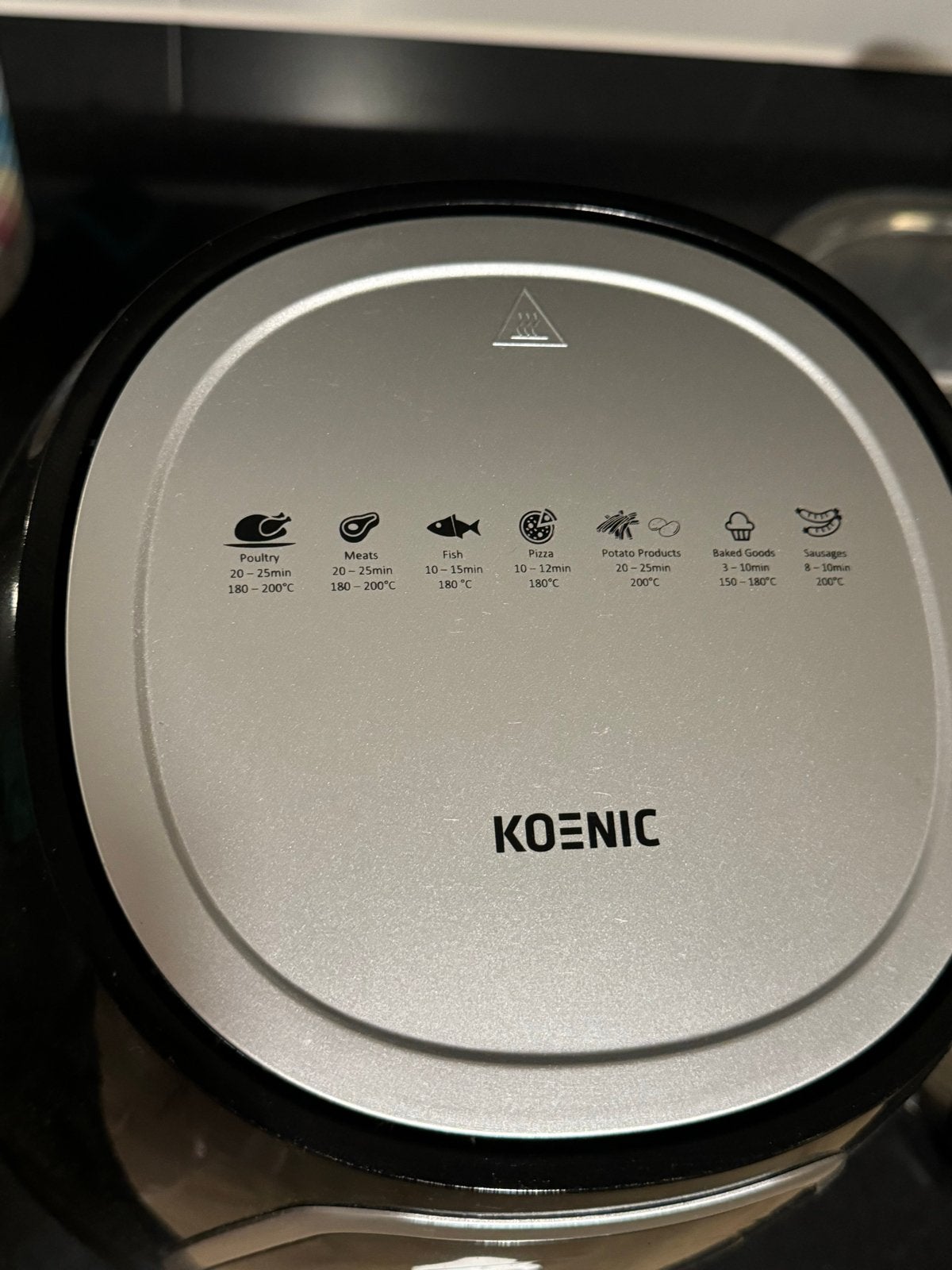 Koenic Airfryer - Compact en Veelzijdig, Ophalen of Verzenden, Gebruikt, Airfryer, Minder dan 750 gram