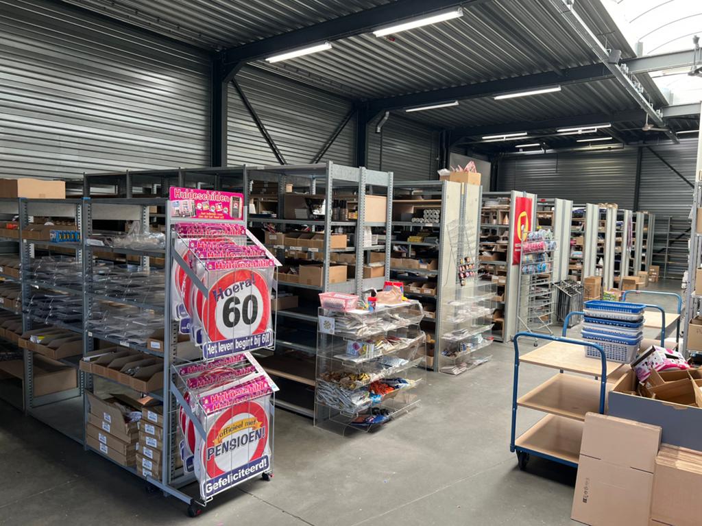 Te koop grote partij magazijnstellingen, Zakelijke goederen, Kantoor en Winkelinrichting | Magazijn, Stelling en Opslag, Ophalen