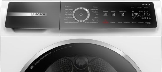 Bosch warmtepompdroger WQB246D7NL - Serie 8 - Wit, Witgoed en Apparatuur, Wasdrogers, Minder dan 85 cm, BSH Huishoudapparaten