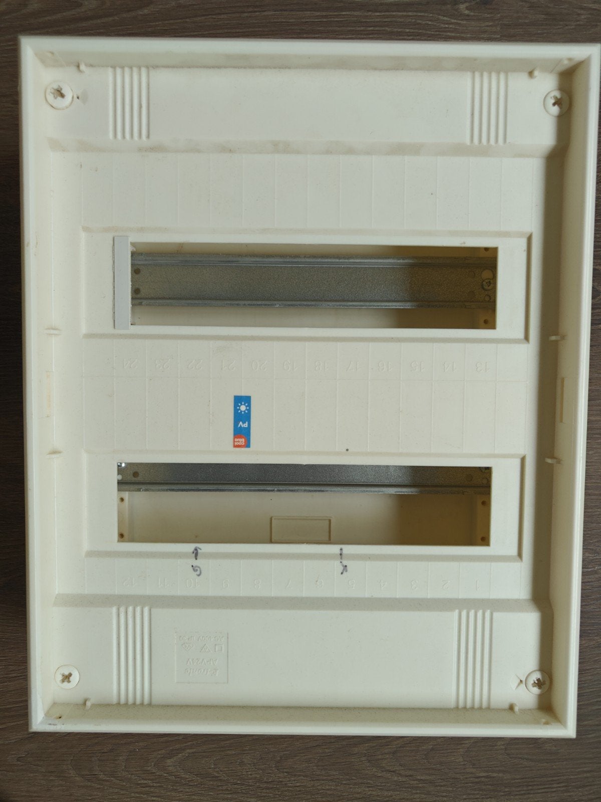 Groepenkast Behuizing - 24 Modules, Ophalen, Gebruikt, Overige merken, Groepenkast