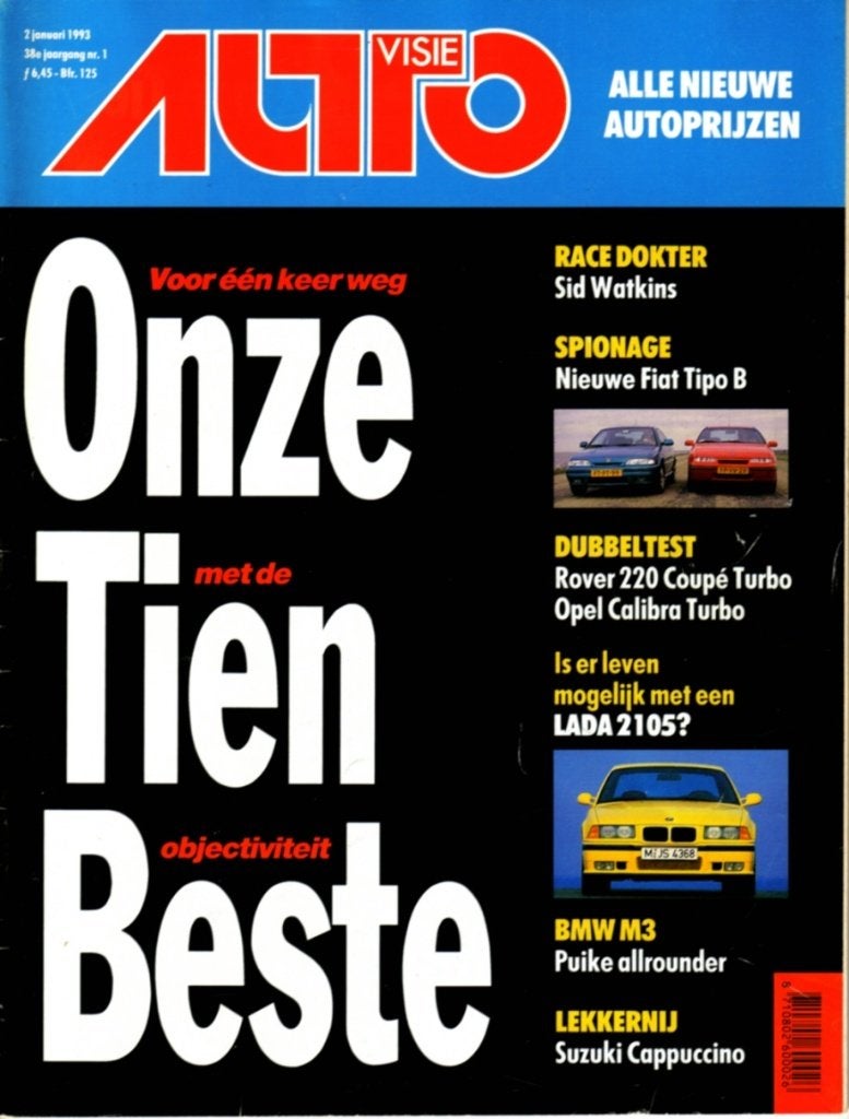 Autovisie dubbeltest Rover 220 Coupe Turbo en Calibra Turbo, Ophalen of Verzenden, Gelezen, Overige merken