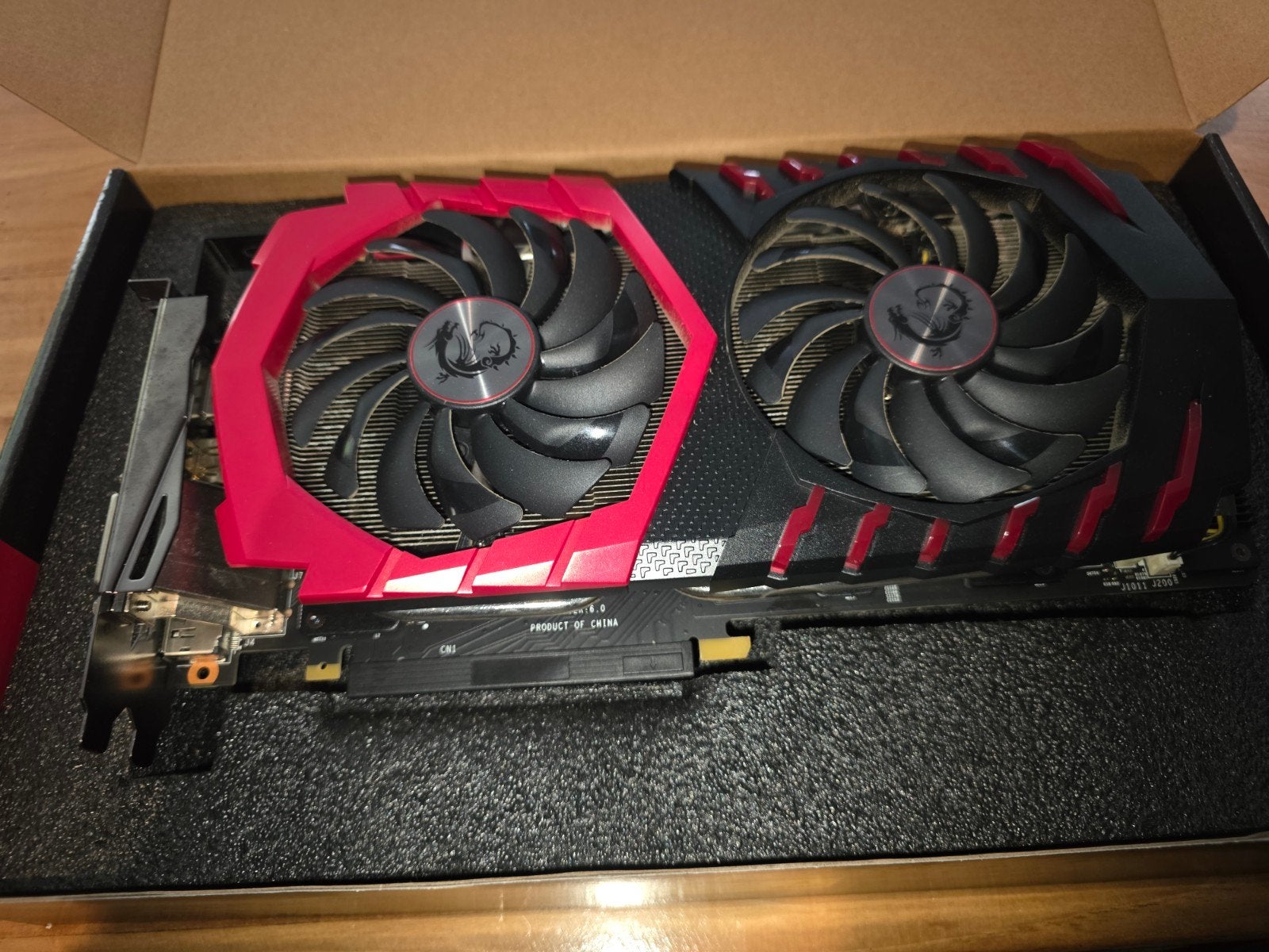 MSI GeForce GTX 1070 GAMING X 8G - Nooit Overclocked, Computers en Software, Videokaarten, Ophalen, PCI-Express 3, Gebruikt, HDMI