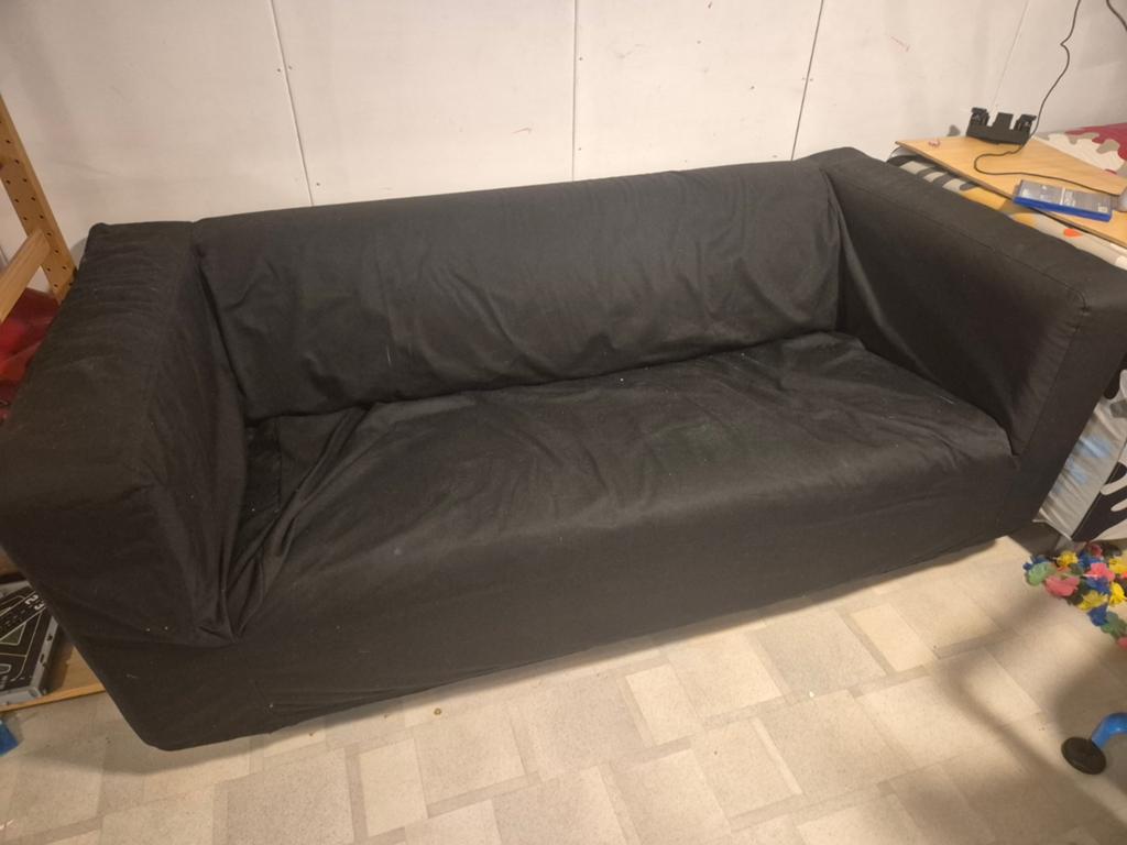 Ikea klippan bank, Ophalen, Gebruikt, Tweepersoons