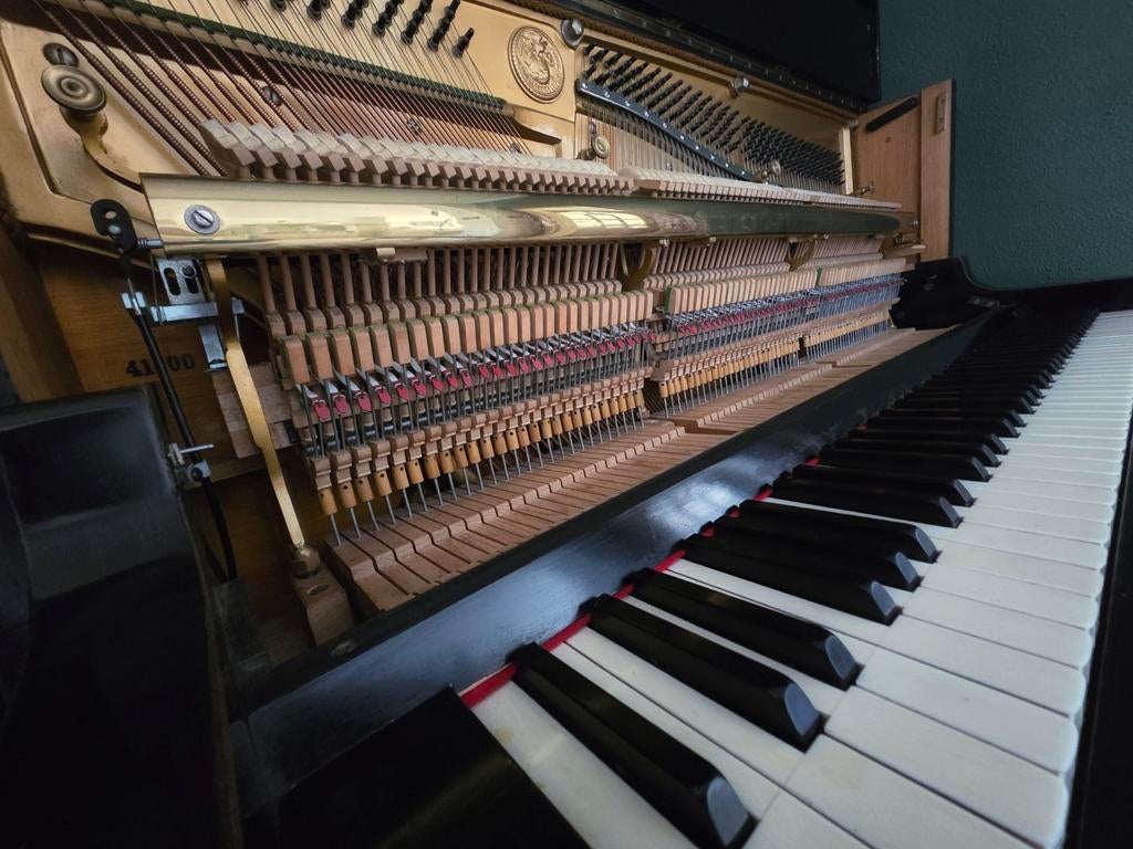 Feurich 125 bj.1925! (Gereviseerd + Silent systeem), Muziek en Instrumenten, Ophalen, Gebruikt, Zwart, Piano