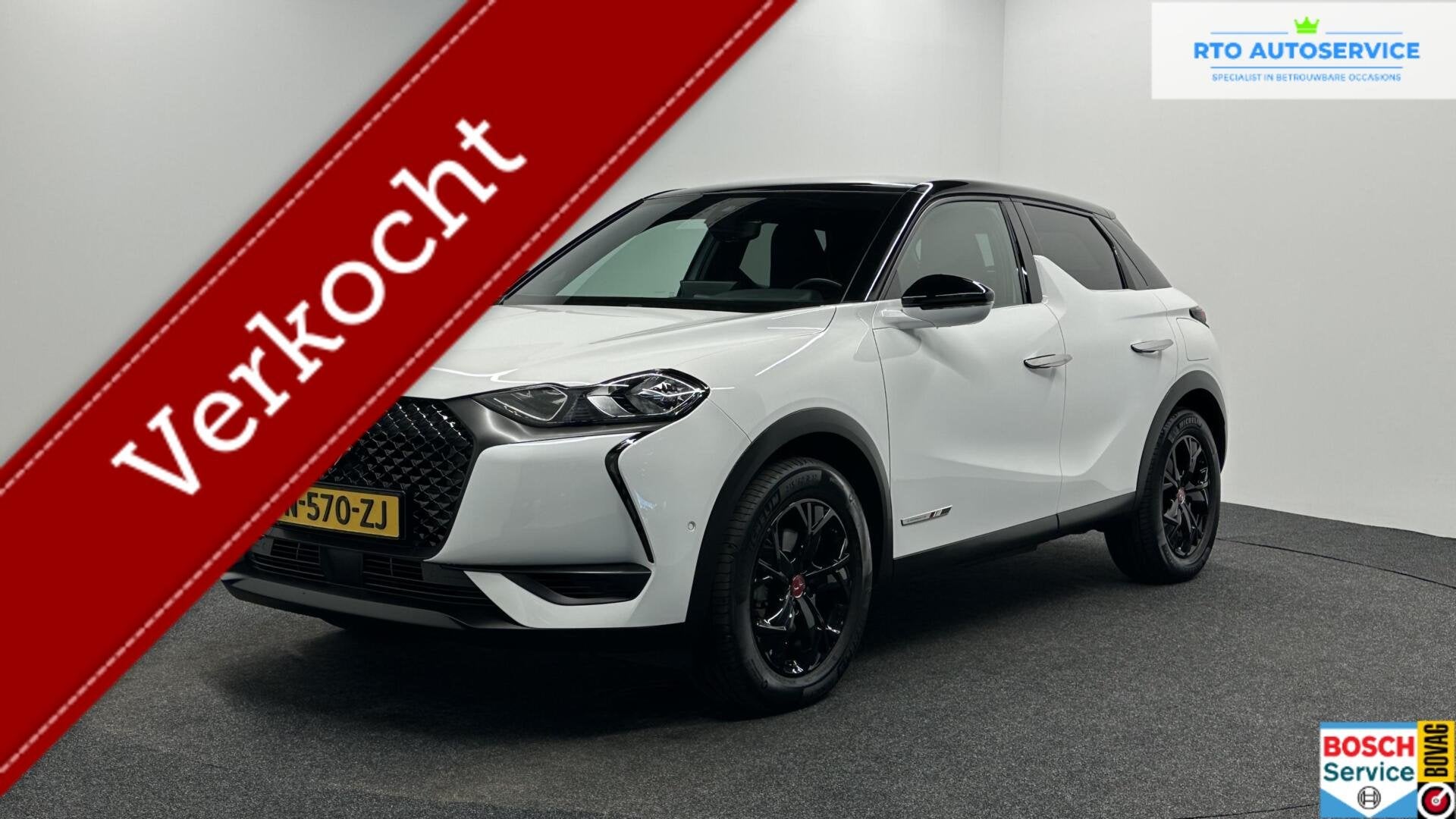 Ds 3 Crossback E-Tense Performance Line 50 kWh 97 % SOH 3 Fa, Auto's, 136 pk, Gebruikt, Met garantie (alle), 320 km