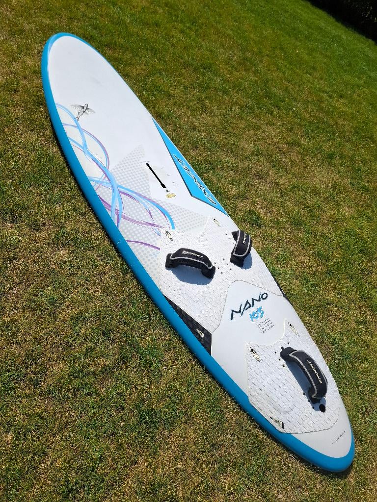 Exocet Nano 105 liter, Watersport en Boten, Windsurfen, Gebruikt, Plank, Minder dan 250 cm, Met vin(nen), Ophalen