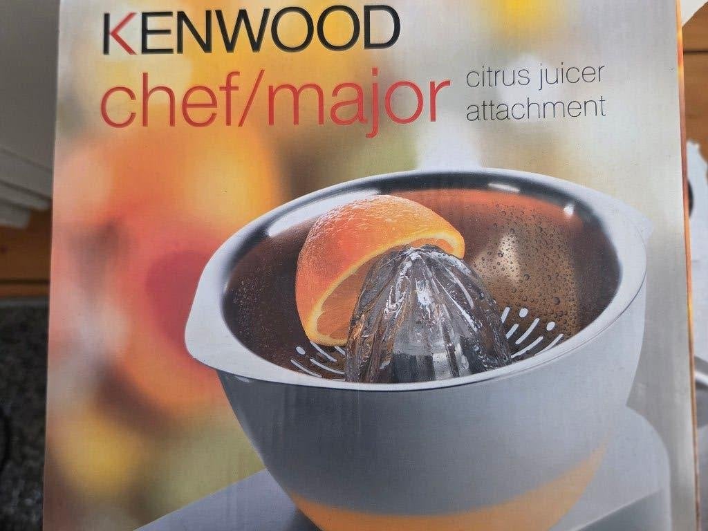 Nieuw in doos:Kenwood AT312 Citruspers Opzetstuk (ChefMajor), Nieuw, Ophalen of Verzenden, Vaatwasserbestendig, Minder dan 1 liter
