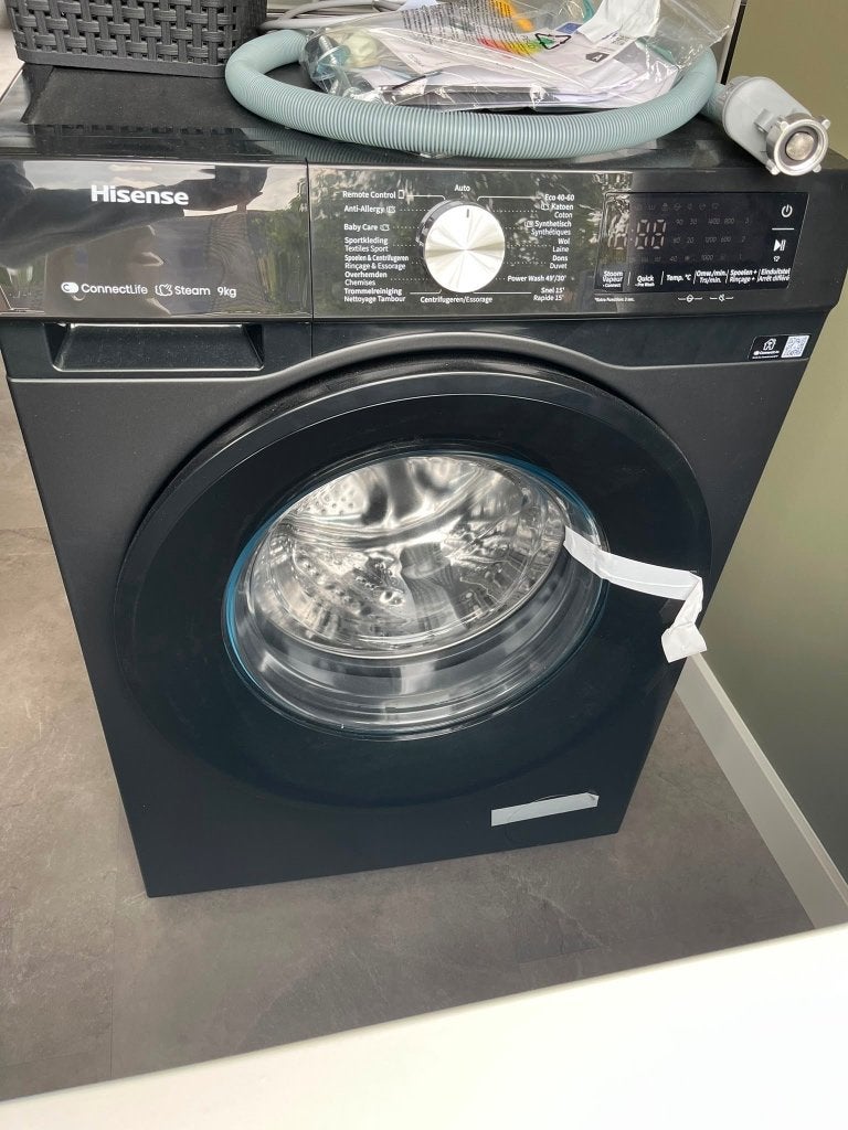 Wasmachine, Ophalen, 1200 tot 1600 toeren, 8 tot 10 kg, Nieuw