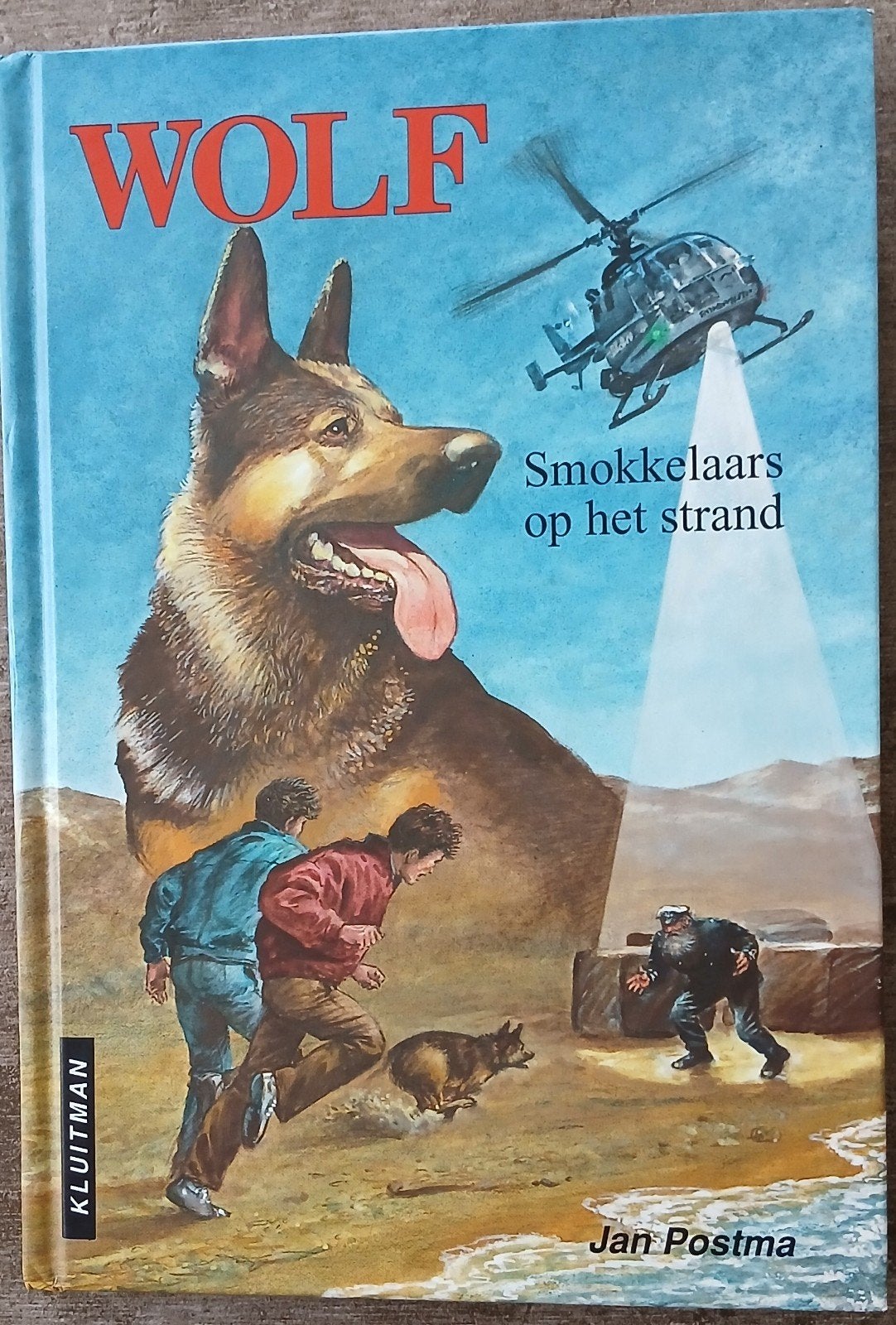 Wolf: Smokkelaars op het strand - Jan Postma, Ophalen of Verzenden, Gelezen, Jan Postma, Fictie algemeen