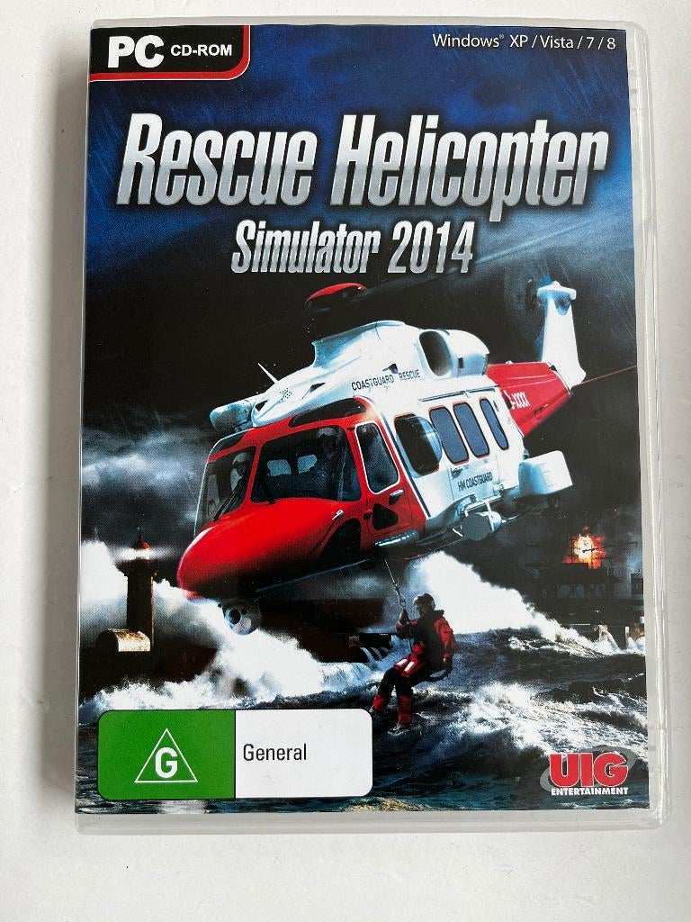 Rescue Helicopter Simulator PC, Spelcomputers en Games, Games | Pc, 1 speler, Ophalen of Verzenden, Zo goed als nieuw, Vanaf 3 jaar