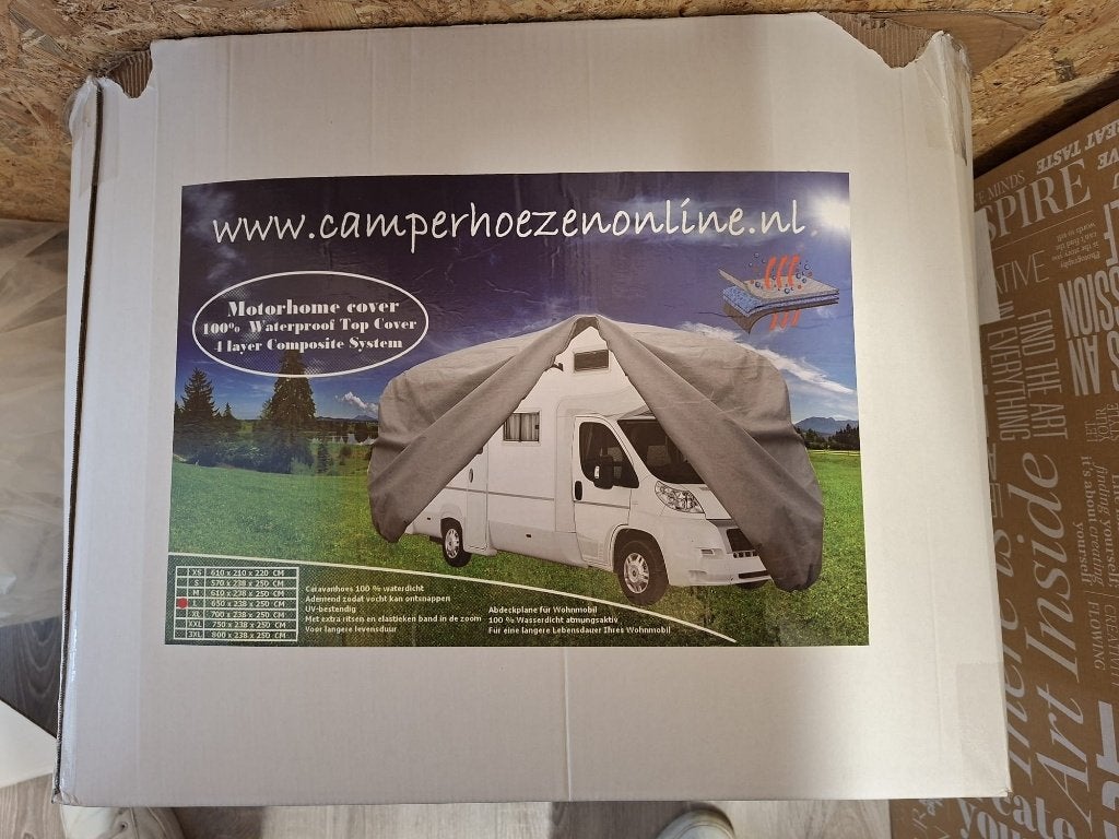 Luxe Camperhoes maat L (610 tot 650 cm), Ophalen of Verzenden, Zo goed als nieuw