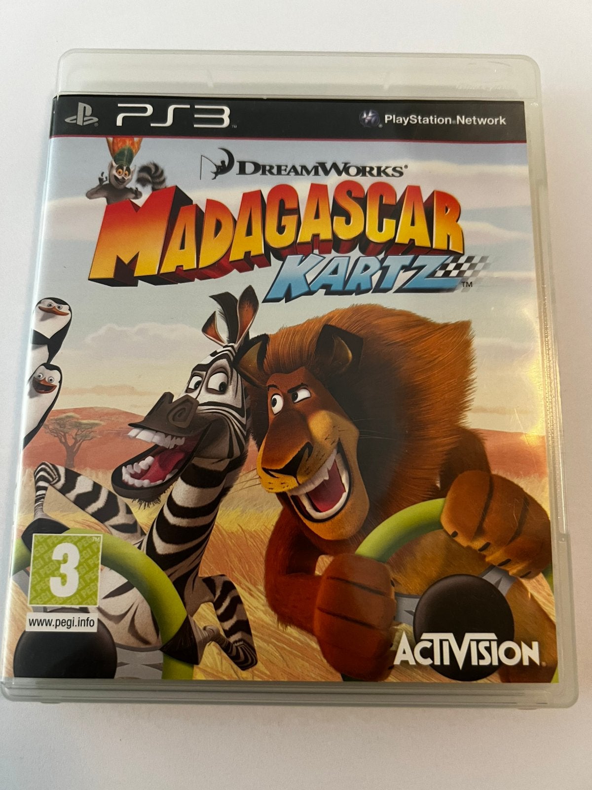 Madagascar kartz ps3, Avontuur en Actie, 1 speler, Ophalen of Verzenden, Zo goed als nieuw
