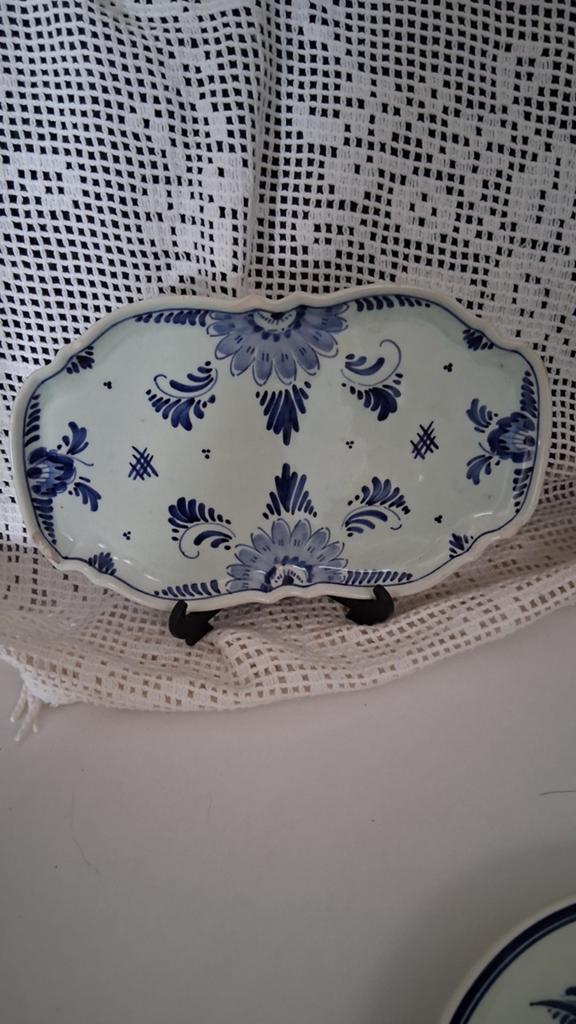 Delfts Blauw Schaal, Handgeschilderd, Holland, Ophalen of Verzenden