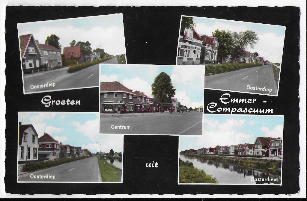 Emmer - compascuum oude ongelopen ansichtkaart ( 904 ), Ophalen of Verzenden, 1960 tot 1980, Gelopen