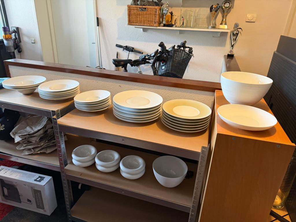 Origineel porselein servies uit Limoges Frankrijk, Ophalen, Nieuw, Overige stijlen, Porselein
