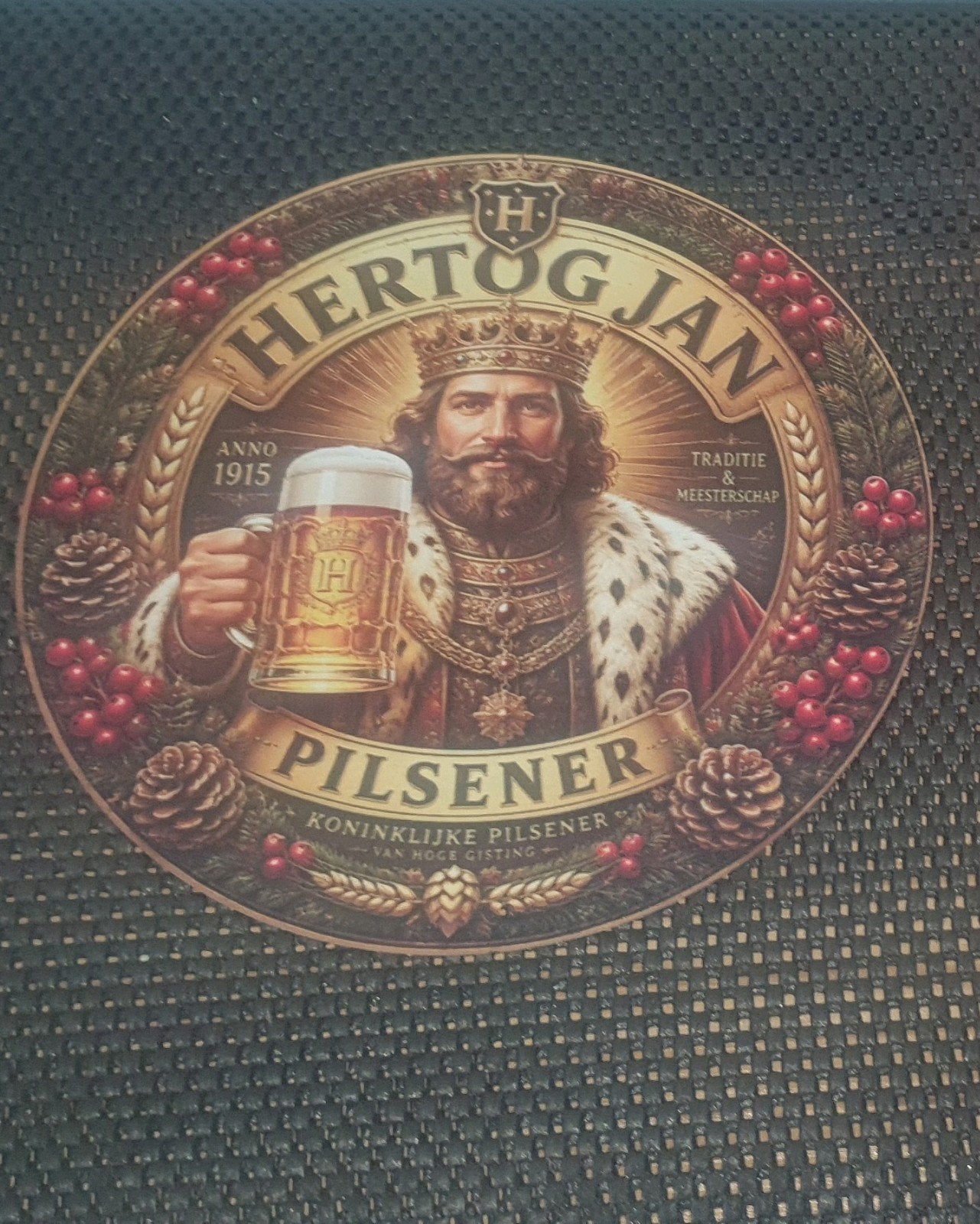 Hertog Jan wandbord - diameter 20 cm, Verzamelen, Biermerken, Ophalen of Verzenden, Nieuw