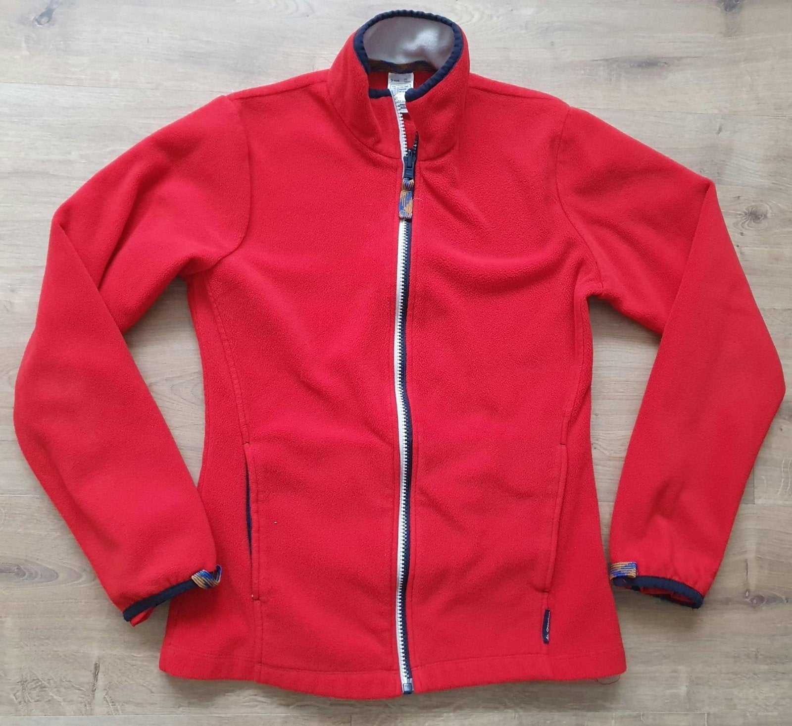 Rood fleece vest Quechua 152 Decathlon, Ophalen of Verzenden, Jongen of Meisje, Trui of Vest
