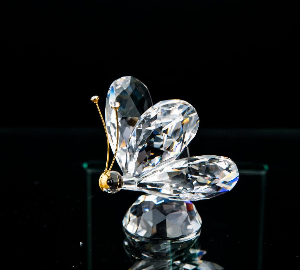 swarovski kristal vlinder, Ophalen of Verzenden, Zo goed als nieuw, Figuurtje
