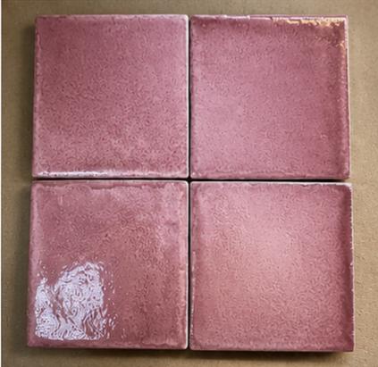 Equipe Ceramicas wandtegels mauve/paars glans – 42 stuks, Doe-het-zelf en Verbouw, Tegels, Ophalen, Nieuw, Minder dan 20 cm, Minder dan 20 cm