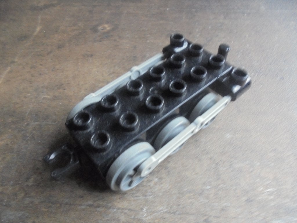 Lego Duplo Train Steam Engine with Drive Rod (zie foto's), Ophalen of Verzenden, Gebruikt, Losse stenen, Duplo