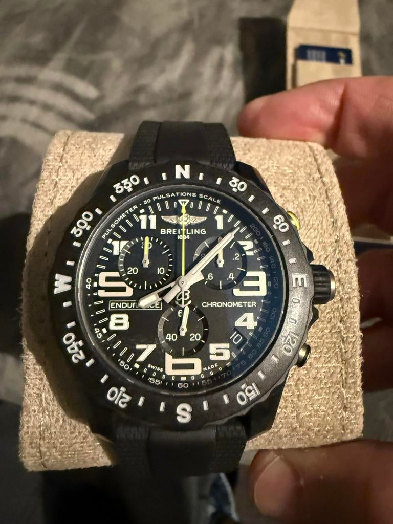 Breitling Endurance zwart, Breitling, Polshorloge, Nieuw, Kunststof