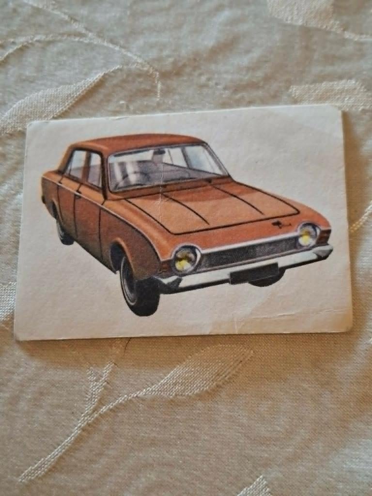 Prentje/Chromo : Ford Corsair / Chocolade Jacques, 1960 tot 1980, Gebruikt, Verzenden, Prent