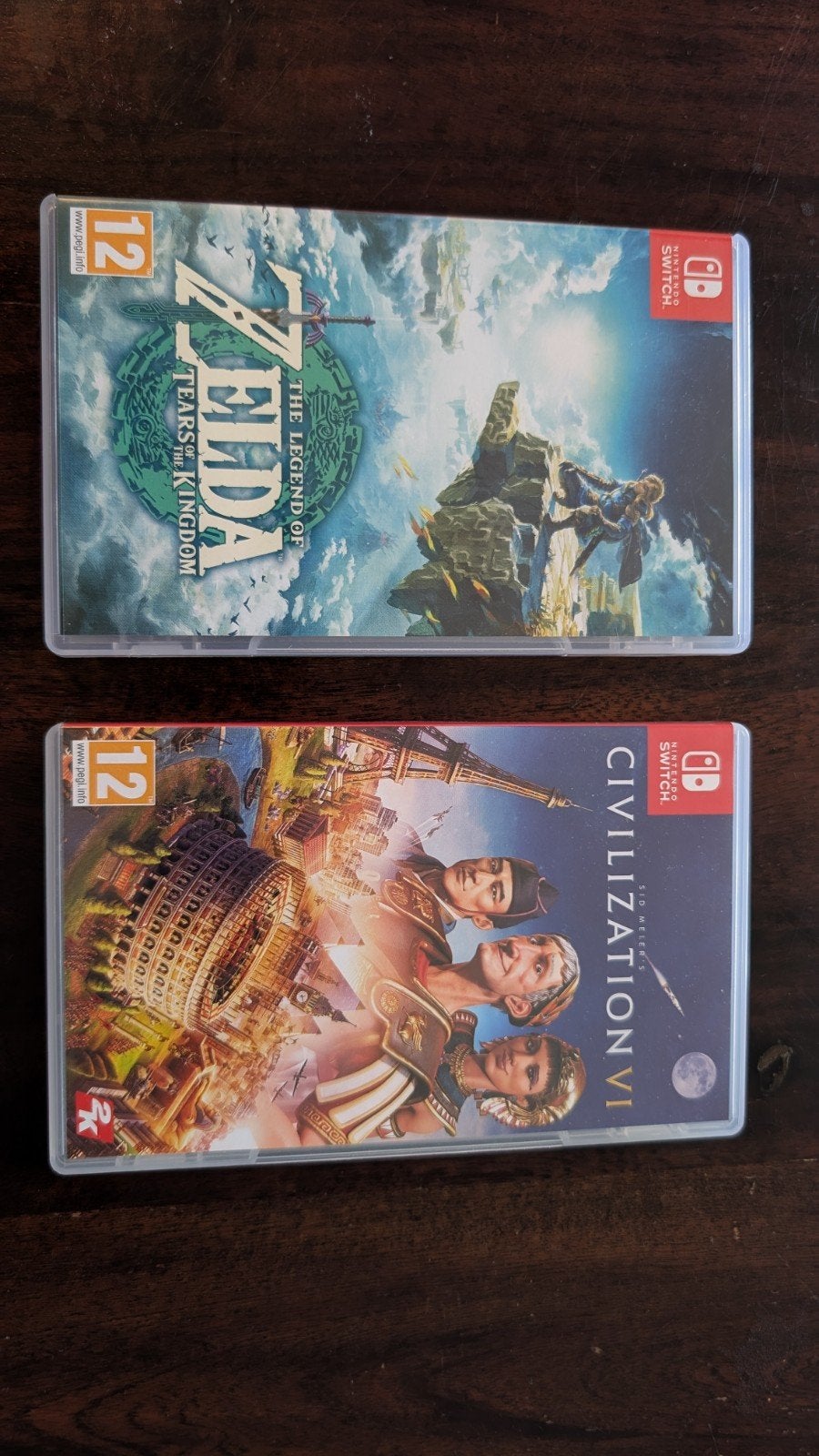 Nintendo Switch: Zelda Tears of the Kingdom & Civiliza, Verzenden, Zonder controller, Switch Original, Gebruikt