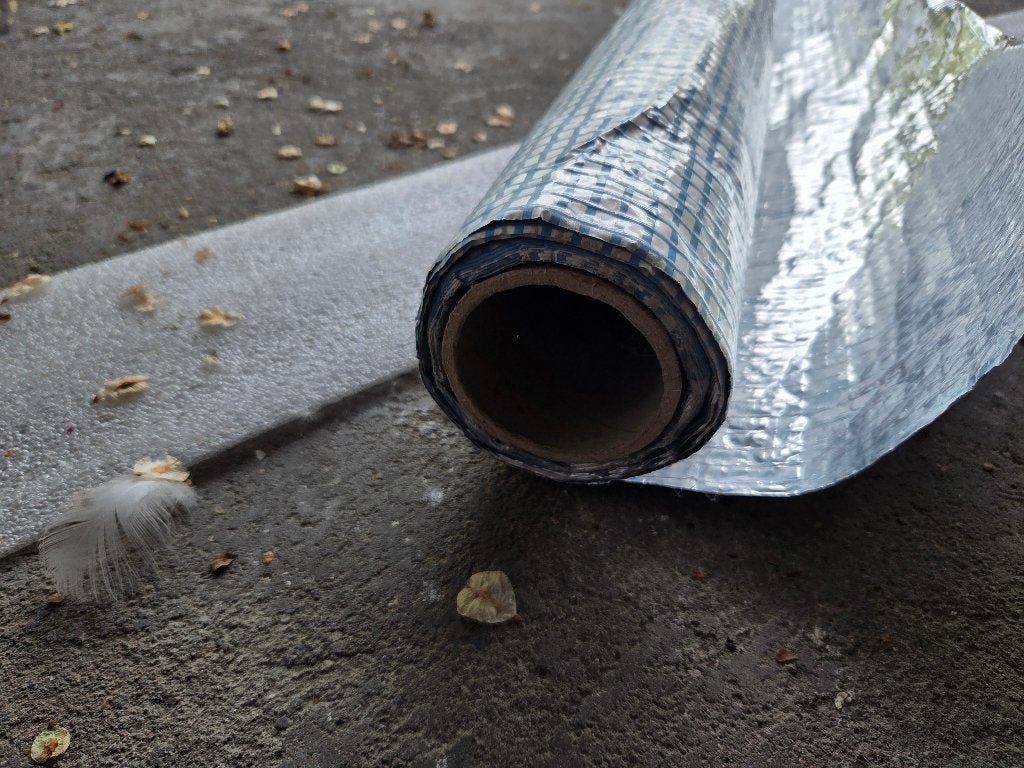 Miofol 150A Dampdichte & Reflecterende Bouwfolie - ruim 60m2, Overige materialen, Vloerisolatie, Nieuw, 15 m² of meer