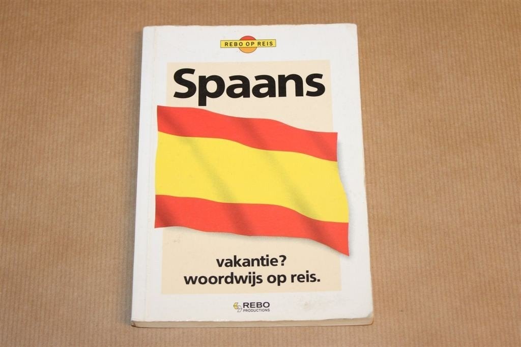 Spaans — Rebo Op Reis Taalgids Conversatiegids, Europa, Ophalen of Verzenden, Reisgids of -boek, Gelezen