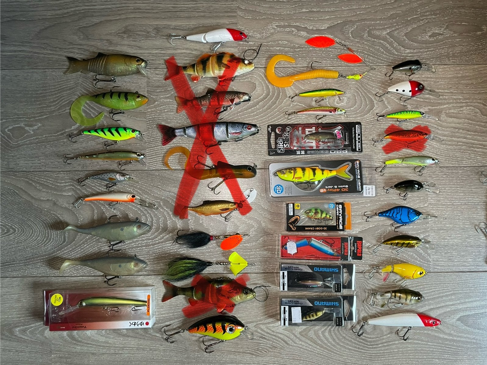 Kunstaas , pluggen , swimbaits , jerkbaits, Ophalen of Verzenden, Zo goed als nieuw, Overige typen