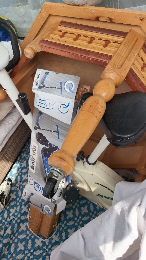 Marokkaanse sedari tafel met wieltjes 8 hoekig, Ophalen, Gebruikt, 50 tot 100 cm, Minder dan 50 cm