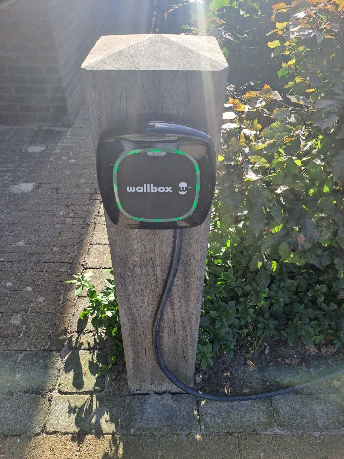 Wallbox Pulsar Plus Laadpaal met vaste 7 meter kabel, Auto diversen, Ophalen of Verzenden, Gebruikt, Laadpaal