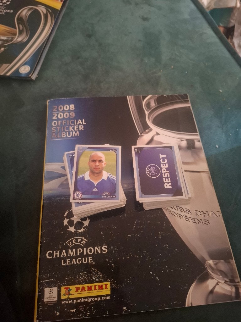 Panini Champions League 2008 2009, Ophalen, Zo goed als nieuw, Sport