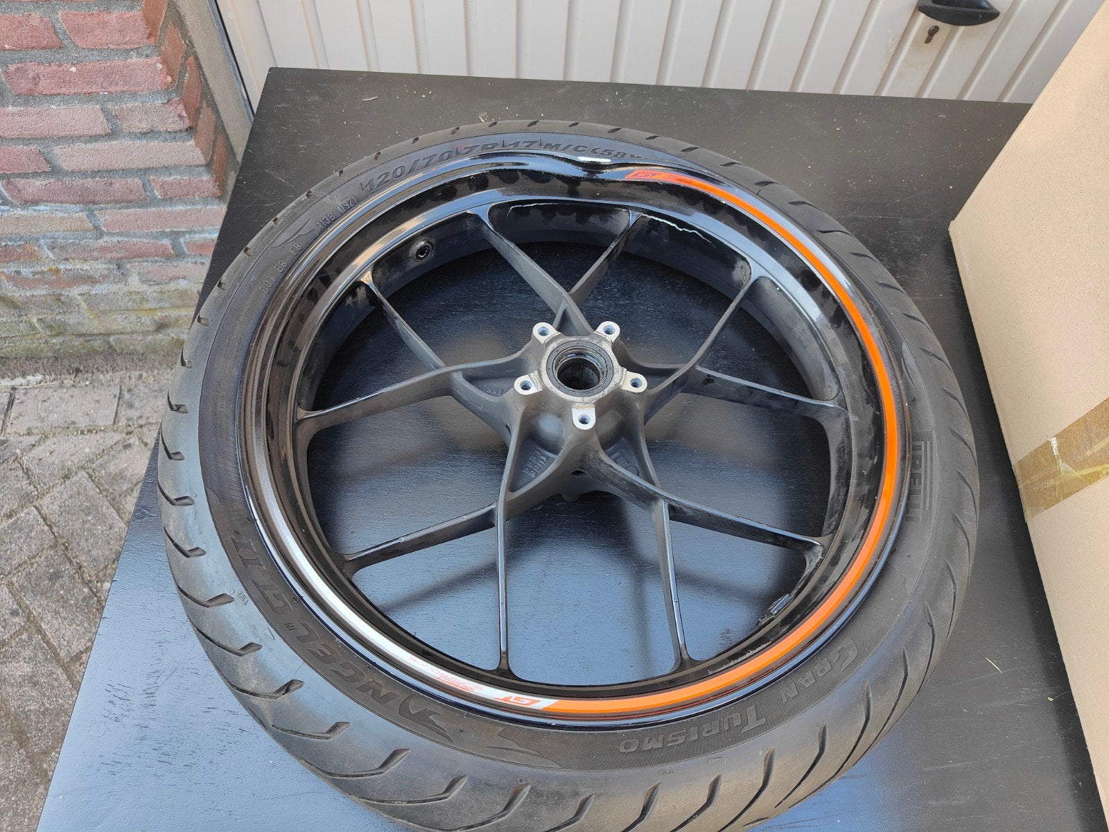 KTM Motorvelgenset met schade, Ophalen of Verzenden